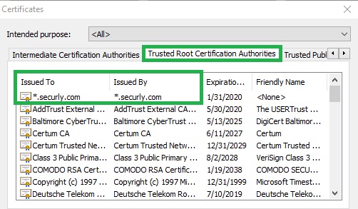 clear ssl on chrome for mac